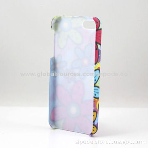 Custom Stylish Hard PC Water Transfer Print Case for Iphone 5S
